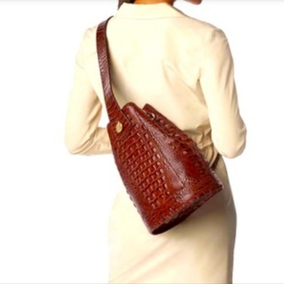 NWT Pomegranate Brahmin Maddie Melbourne - Picture 1 of 10